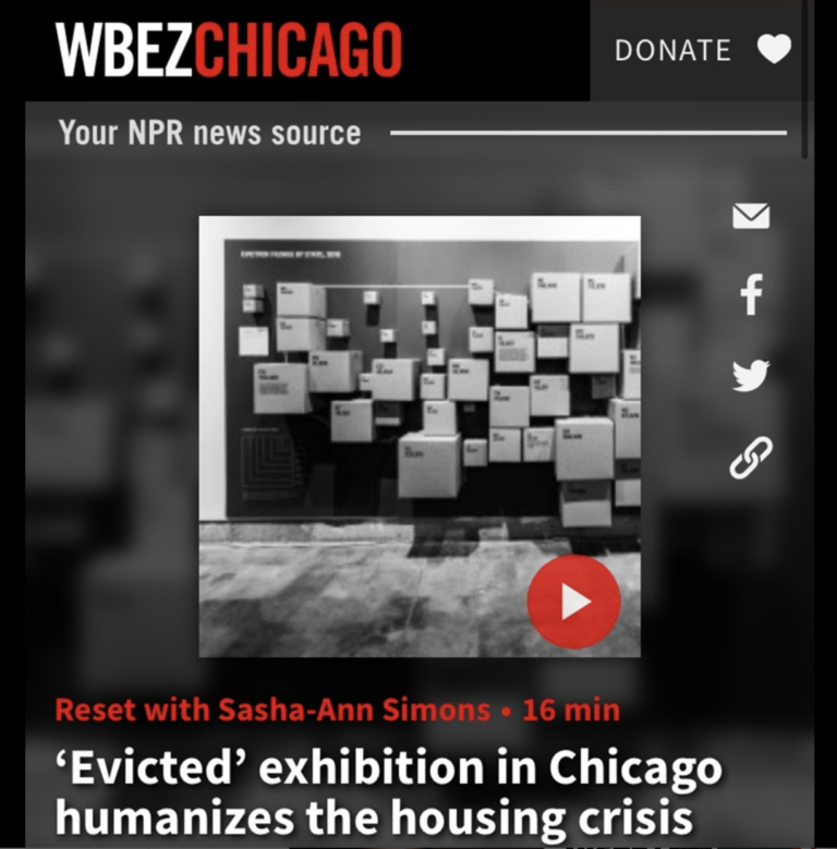 WBEZ Evicted