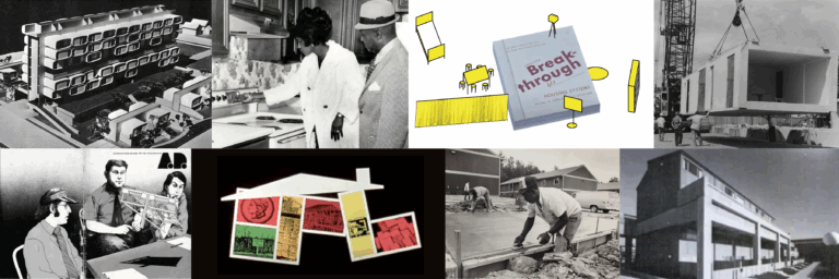 Collage of photos documenting Operation Breakthrough