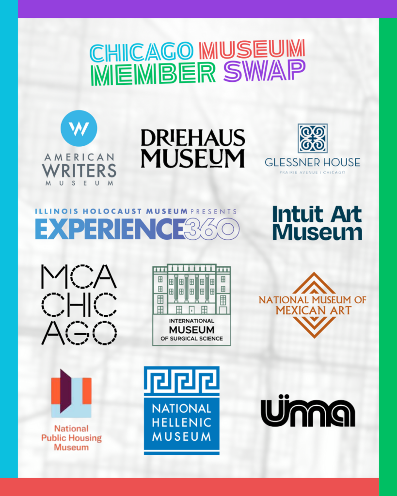 Collection of logos of participating museums