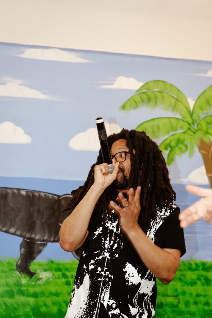 Mr. Lif performing at the National Public Housing Museum