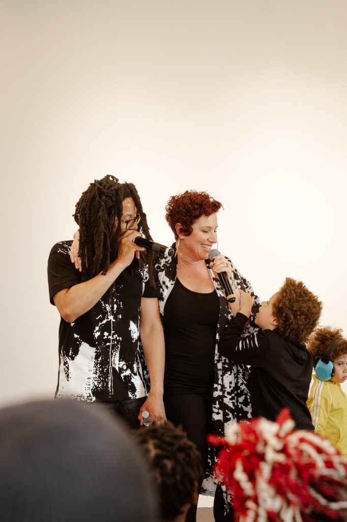 Mr. Lif and Eternia performing at the National Public Housing Museum