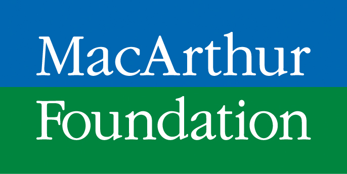 Logo for the MacArthur Foundation